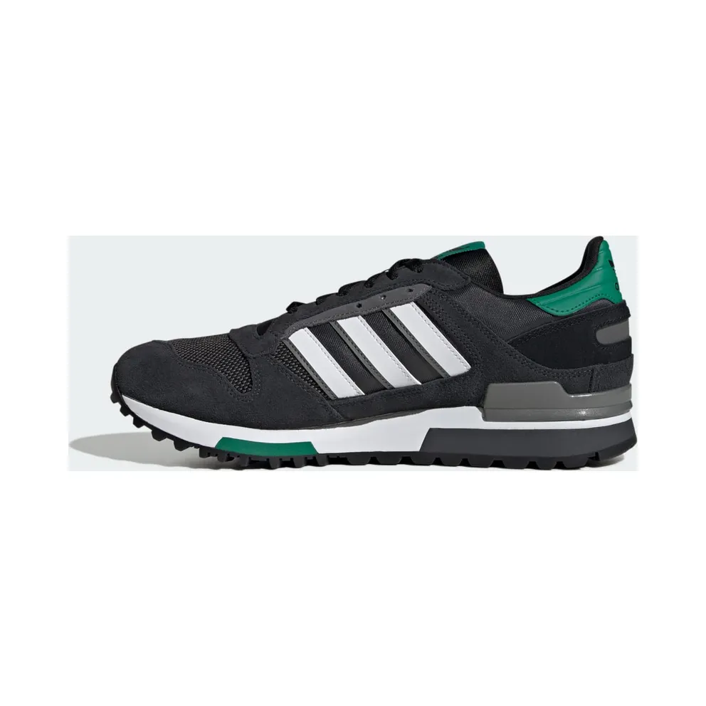 Adidas ZX 600 Shoes Carbon / Cloud White / Bold Green (IH4058)