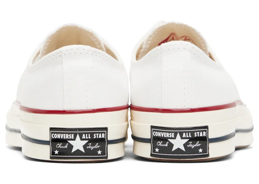 Converse Chuck 70 “Wit/Garnet”: klassieker met een kleuraccent (2)