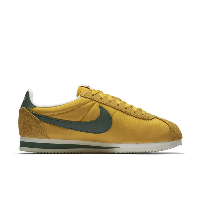 Nike Classic Cortez Nylon Oregon Yellow Ochre/Gorge Green-Sail (876873-700)
