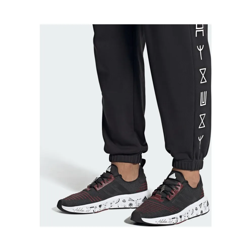 adidas Swift Run 23 Core Black / Core Black / Shadow Red (IG4701)