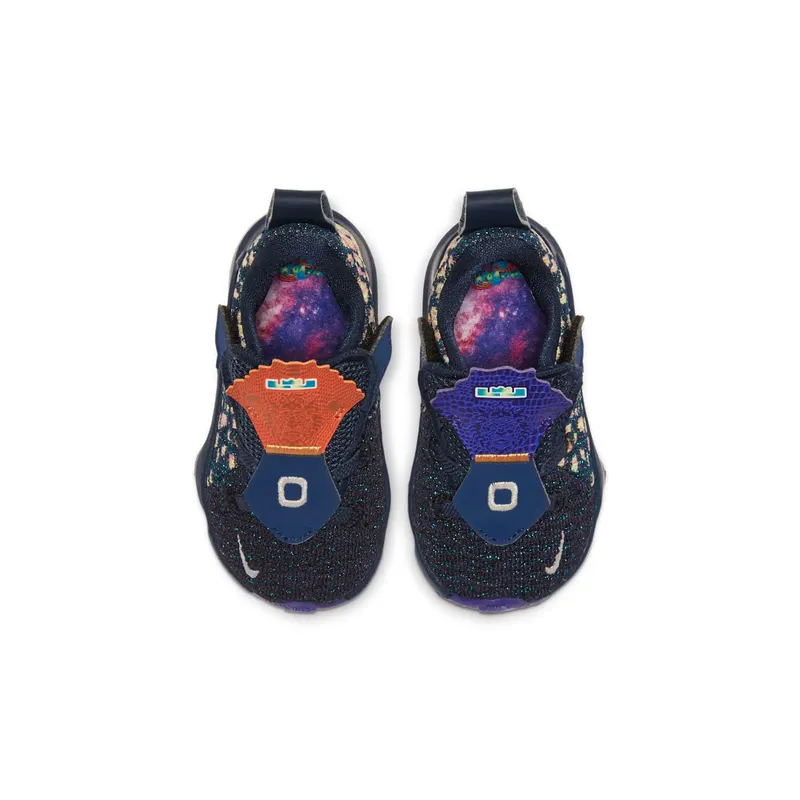 Nike LeBron 17 Monstars (TD) Navy Heather/Multi-Color-Black (CW1039-400)