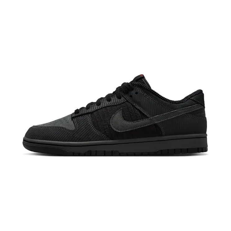 Nike Dunk Low Retro Premium Black Corduroy “Anthracite / Black / Iron Grey” (IB7746-001)