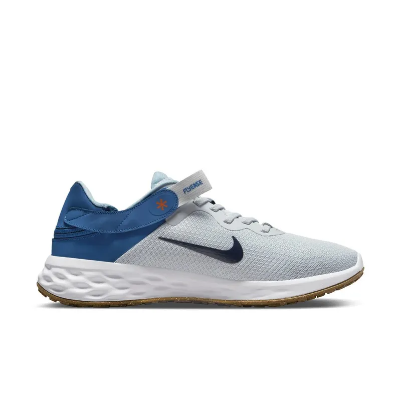 Nike Revolution 6 FlyEase Next Nature Easy On/Off Road Running Grey (DC8992-002)