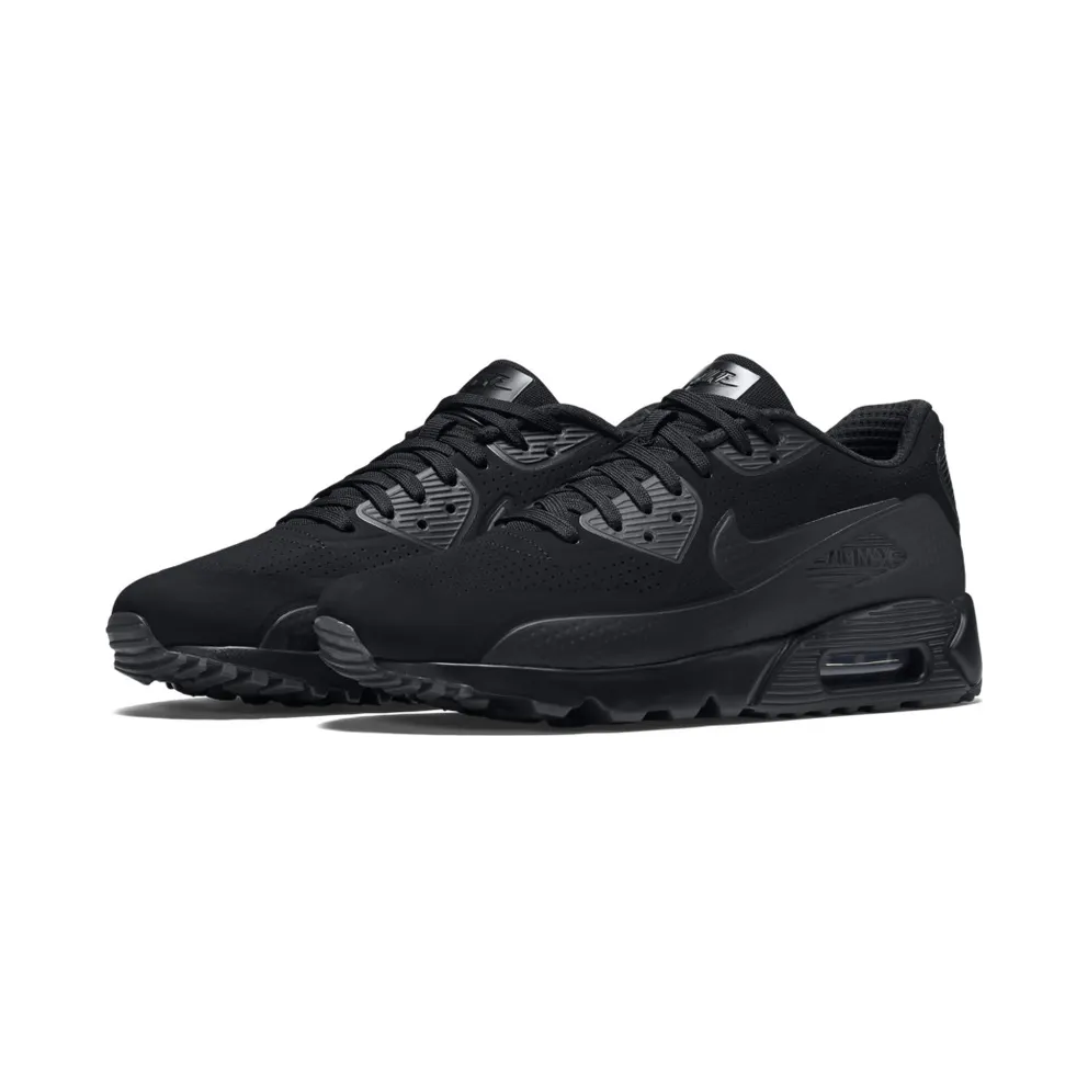 Nike Air Max 90 Ultra Moire Triple Black Black/Black-White (819477-010)