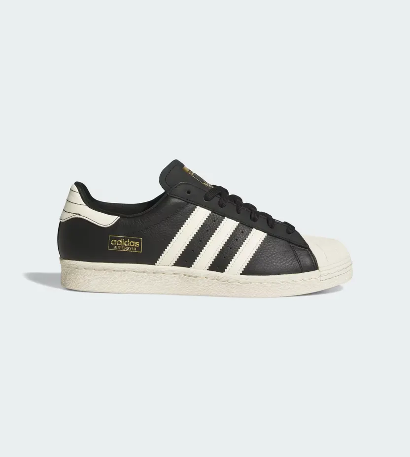 Adidas SUPERSTAR 80 ADV Sportschoenen Core Black / Cream White / Gold Metallic (KK5003)