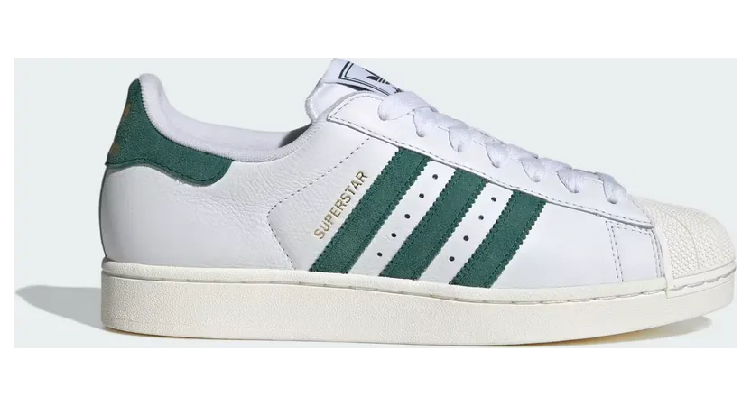 Adidas SUPERSTAR II Cloud White / Collegiate Green / Core White (KJ9977)