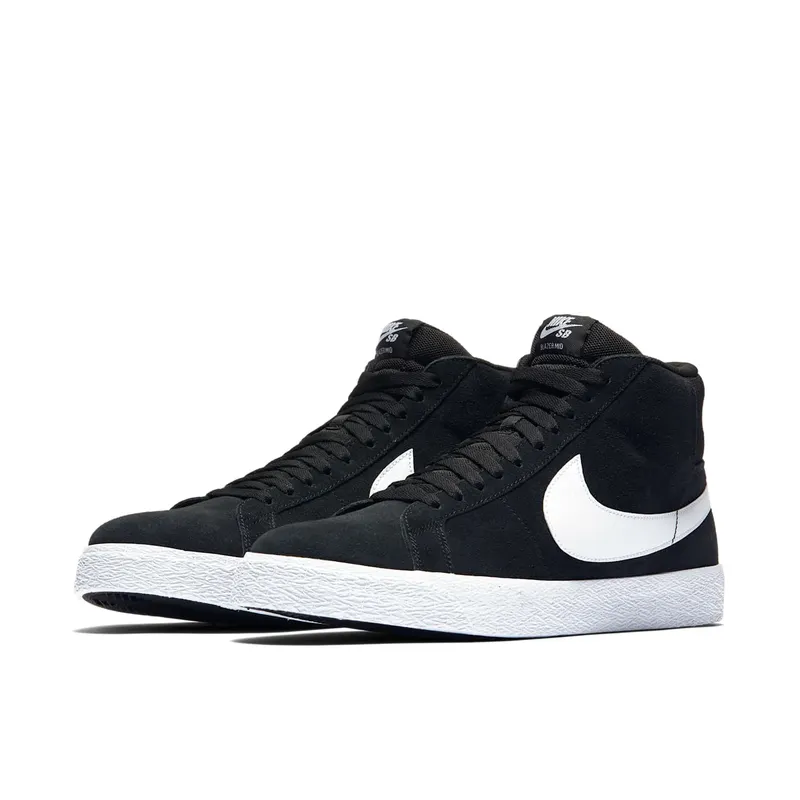Nike SB Zoom Blazer Mid Black White Black/White/White (864349-002)