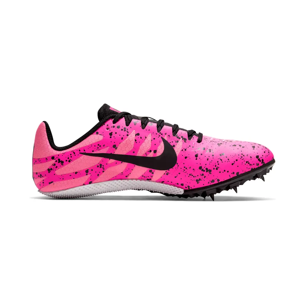 Nike Zoom Rival S 9 Racing spike “Pink Blast / Pure Platinum / Black” (907564-603)