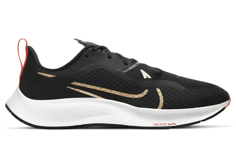 Nike Air Zoom Pegasus 37 Shield Black Gold (DJ3271-061)
