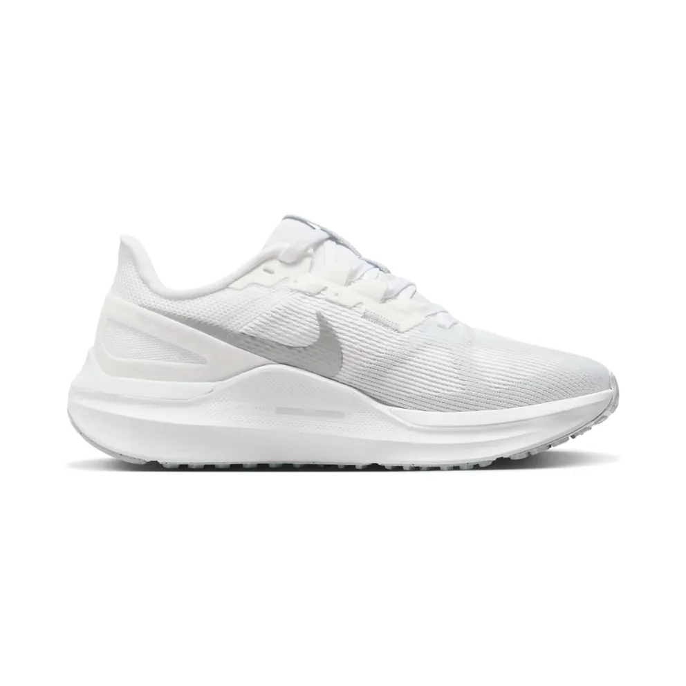 Nike Air Zoom Structure 25 White Metallic Silver (DJ7884-101)