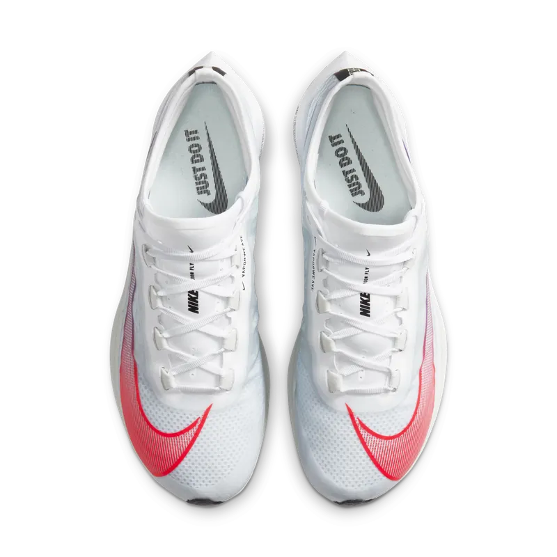 Nike Zoom Fly 3 White Multi-Color White/Spruce Aura-Hyper Violet-Flash Crimson (AT8240-103)