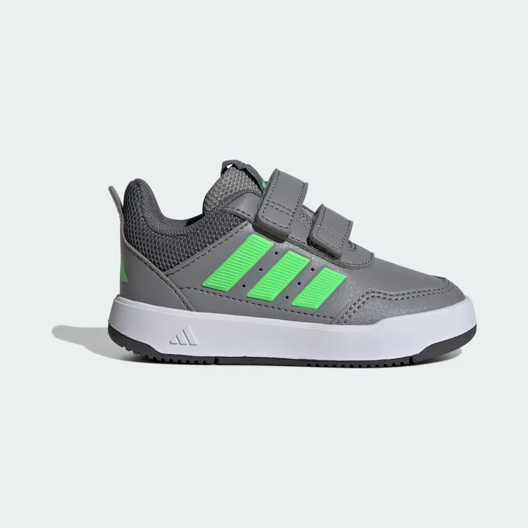 adidas Tensaur Sport 3.0 Shoes Infants “Grey Three / Lime Burst / Grey Five” (JQ1848)