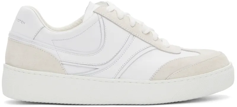 Dries Van Noten White & Beige Leather (WS221-276-119)