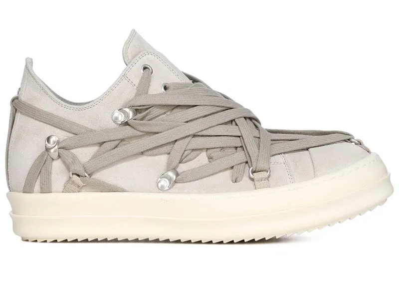 Rick Owens Hollywood Megalace Low Dinge Milk (RU01E5886lVSW1-411)
