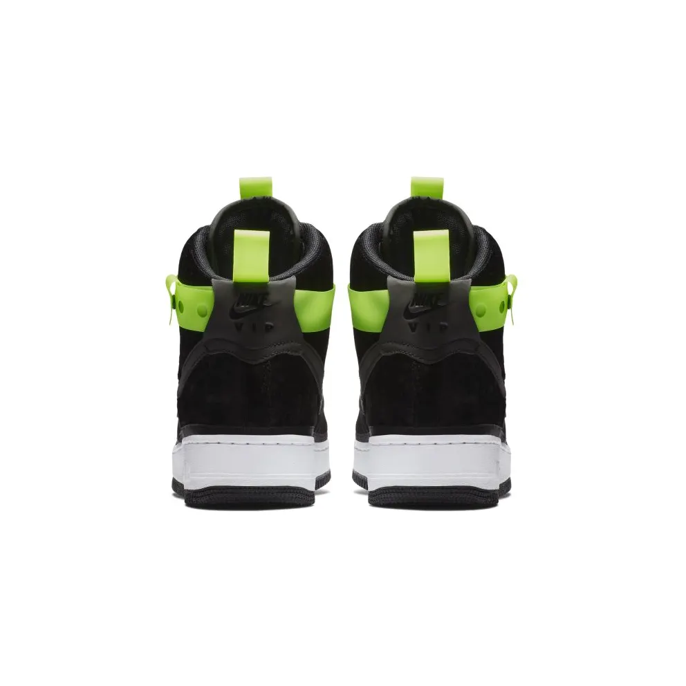 Nike Air Force 1 High Magic Stick VIP Black Black/Black-Volt-Black (573967-003)