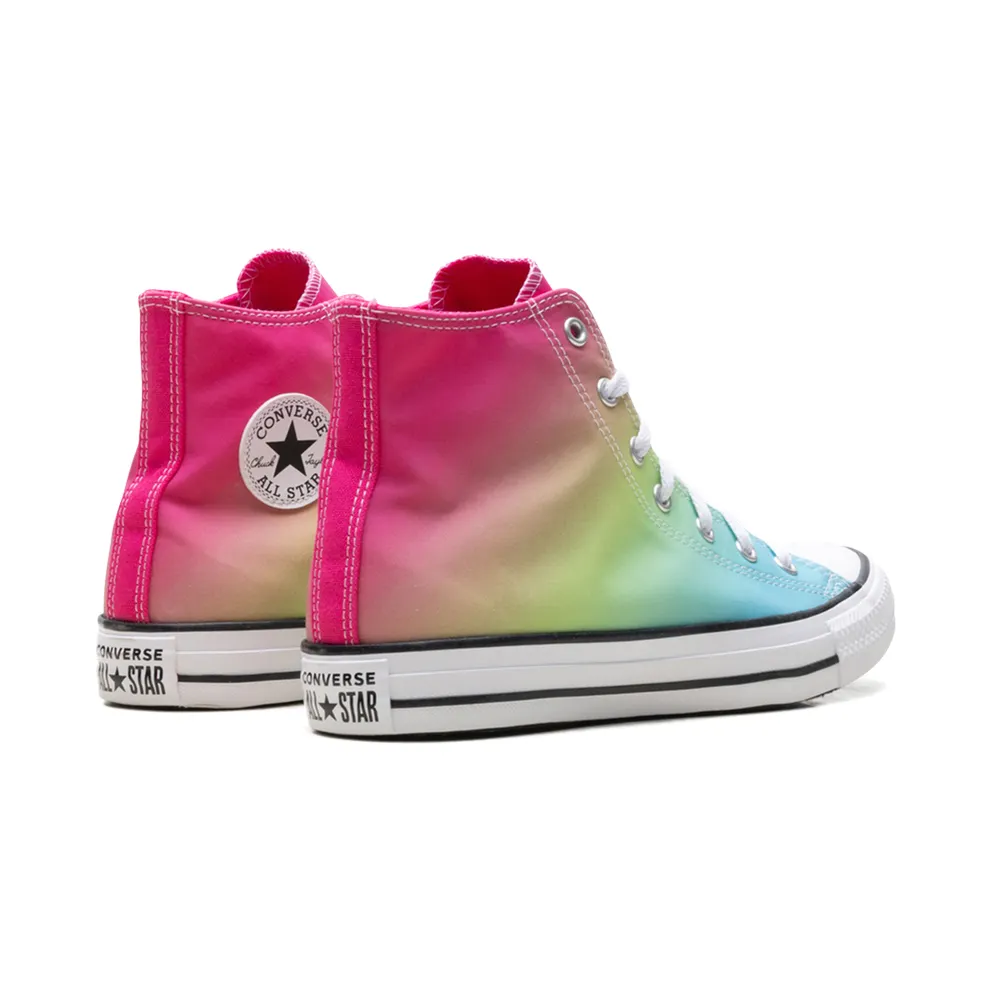 Converse All Star Hi GS “Bright Ombre / Triple Cyan / Chaos Fuchsia” (A07337F)