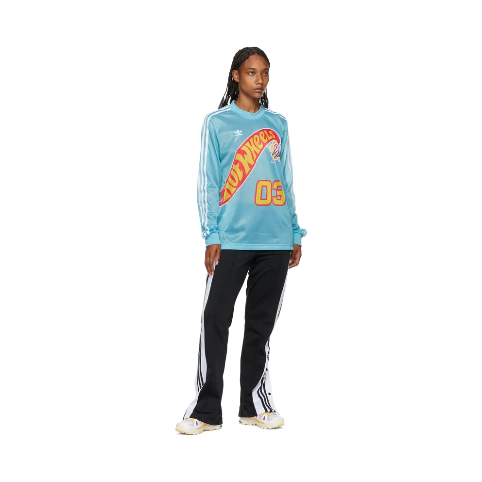 Adidas Sean Wotherspoon x Hot Wheels Superturf Cloud White / Bold Gold / Blue Bird (GX9682)