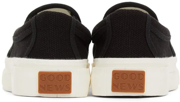 Good News Black Yess Slip-On (GNYESS002-M)