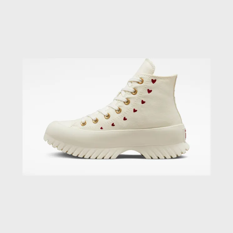 Converse Chuck Taylor All Star Lugged 2.0 Platform Hearts Egret/soft Dune