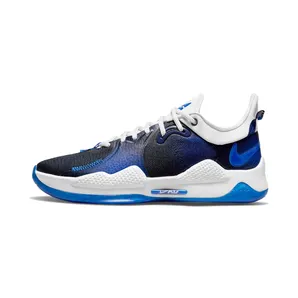 Nike PG 5 ‘PlayStation’ Flip (2021) – “Racer Blue / Laser Blue / Deep Royal Blue / White / Multi-color” (CW3144-400)