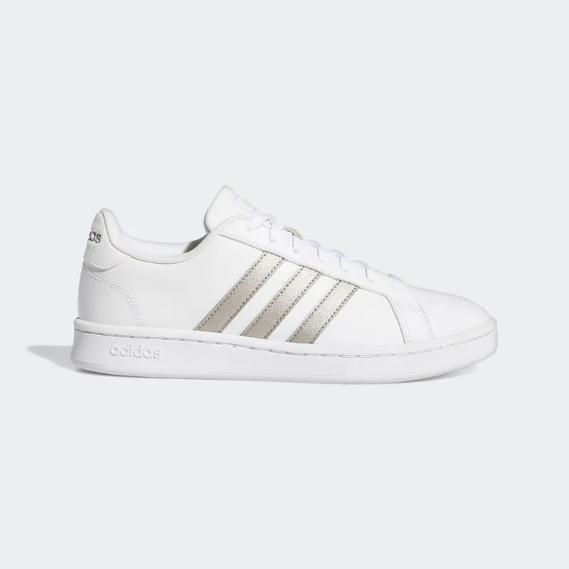 Adidas Grand Court Cloud White / Platin Met. / Cloud White (F36485)