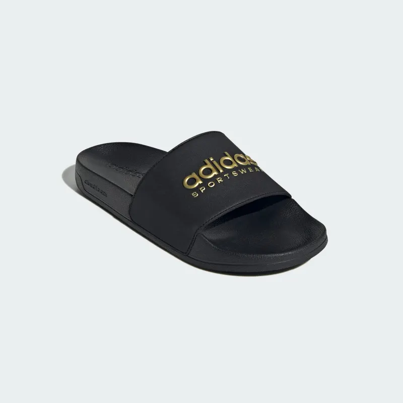 Adidas adilette Shower Slides Core Black / Core Black / Matte Gold (II0018)