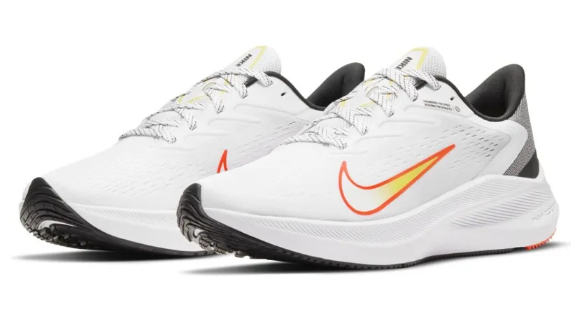 Nike Air Zoom Winflo 7 White Bright Mango (W) (CJ0302-107)