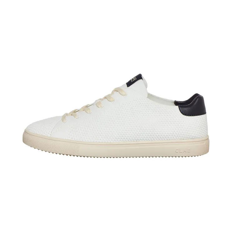 Clae Bradley Knit White / Navy (CL20ABK02-WNY)