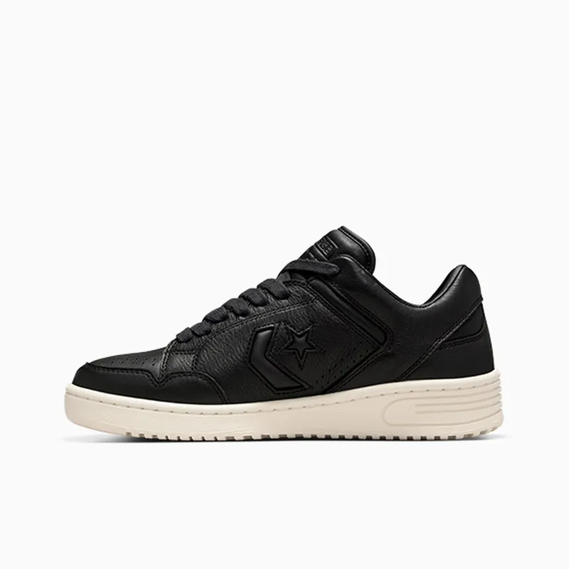 Converse Weapon Mono Leather Black/Black/Natural Ivory (A12485C)