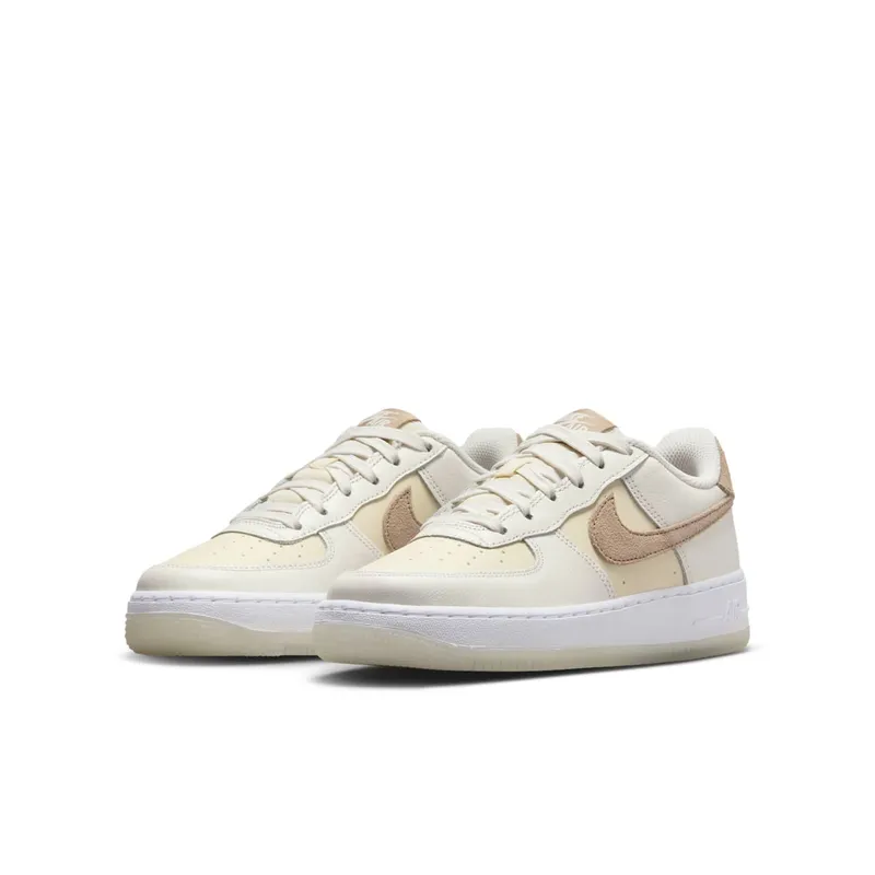 Nike AIR FORCE 1 LOW GS “Sail Coconut Milk White Khaki” (HF5349-100)