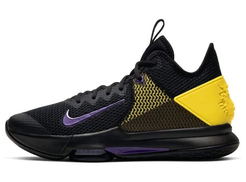 Nike LeBron Witness 4 Black/Opti Yellow