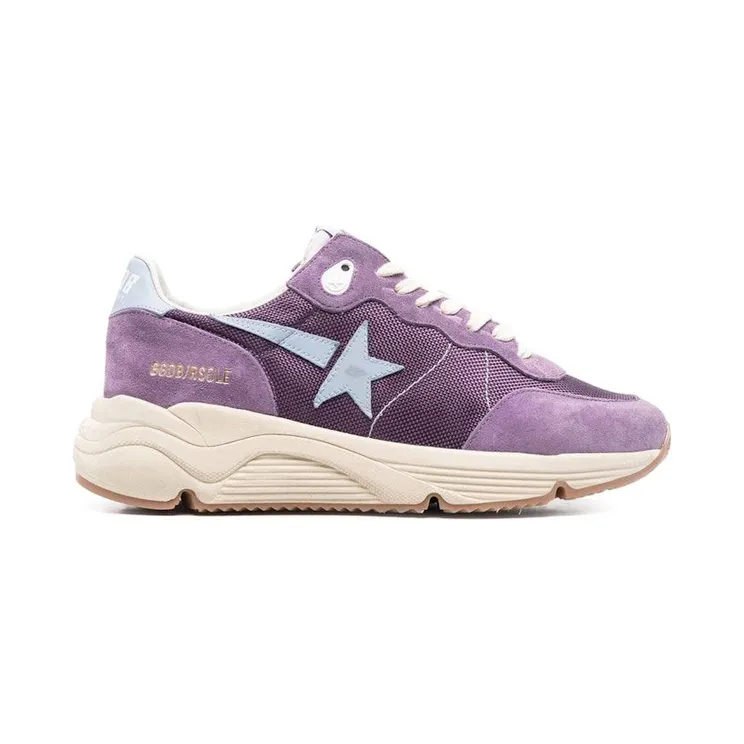 Golden Goose Running Sole Mauve Purple Sky Blue Cream (GWF00272F00253045354)