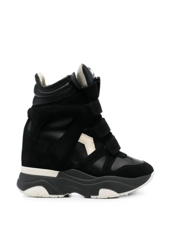 ISABEL MARANT Balskee with Velcro – Black (23PBK0009FAA1E175)
