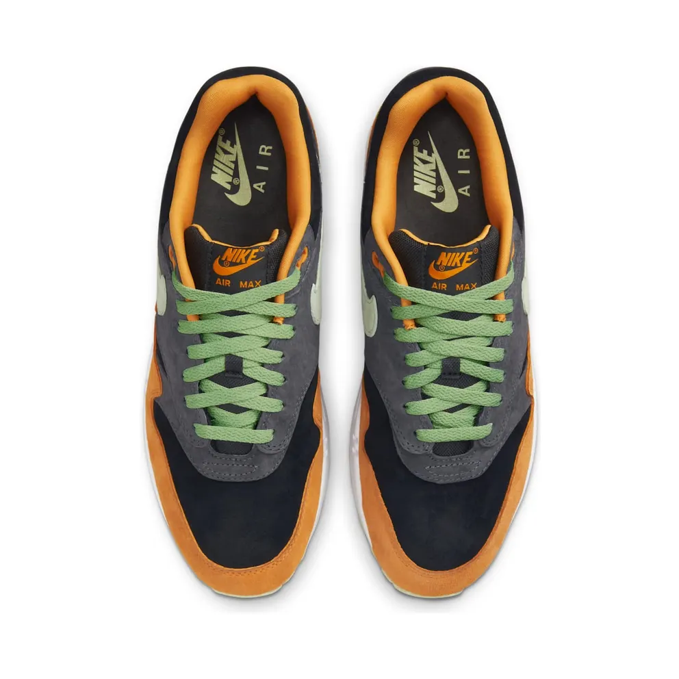 Nike Air Max 1 Premium Anthracite/Black/Kumquat/Honeydew (DZ0482-001)