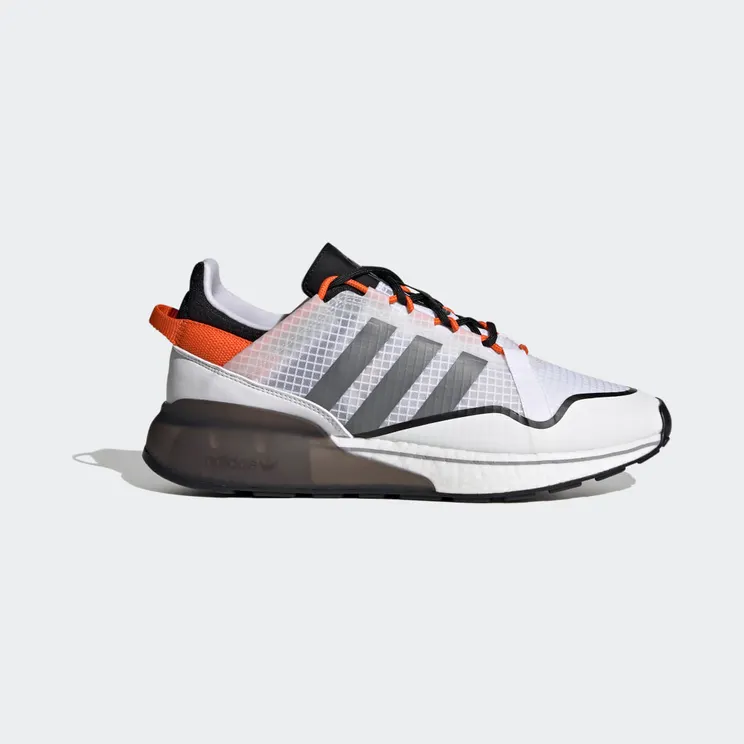 adidas ZX 2K Boost Pure Cloud White / Grey Three / Orange (H06568)
