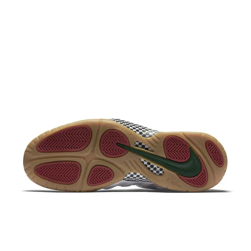 Nike Air Foamposite Pro White Gucci White/White-Gym Red-Gorge Green (624041-102)