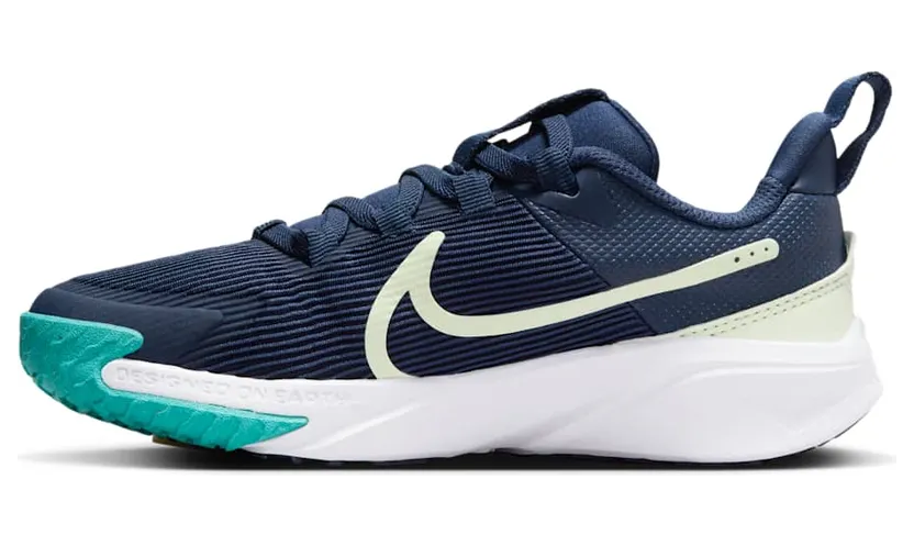 Nike Star Runner 4 Midnight Navy Dusty Cactus White Volt Tint (DX7614-409)