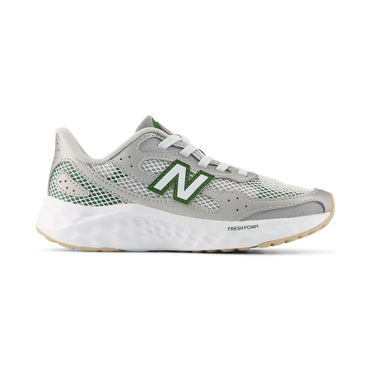 New Balance Arishi Bungee Lace Raincloud Dark Metallic Silver Alpine Green (PAARILA1)