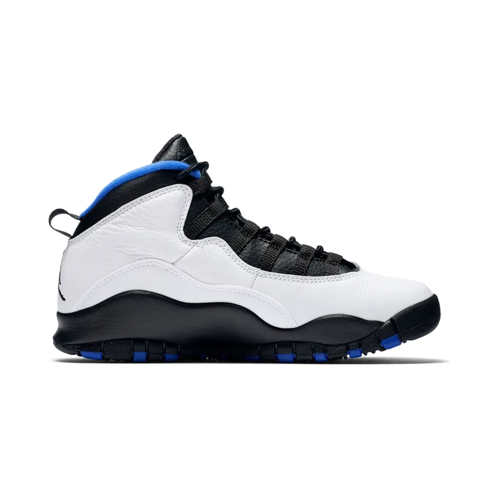 Jordan 10 Retro Orlando (GS) White/Black-Royal-Metallic Silver (310806-108)