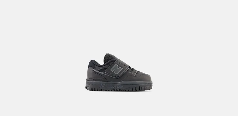 NEW BALANCE 550 Bungee Lace with Top Strap “BLACK” (IHB550BB)