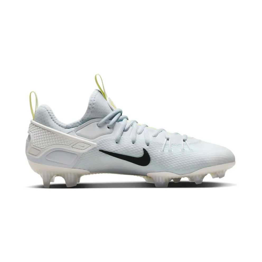 Nike Huarache 9 Elite Low LAX SE Football Grey Black (FV6147-001)