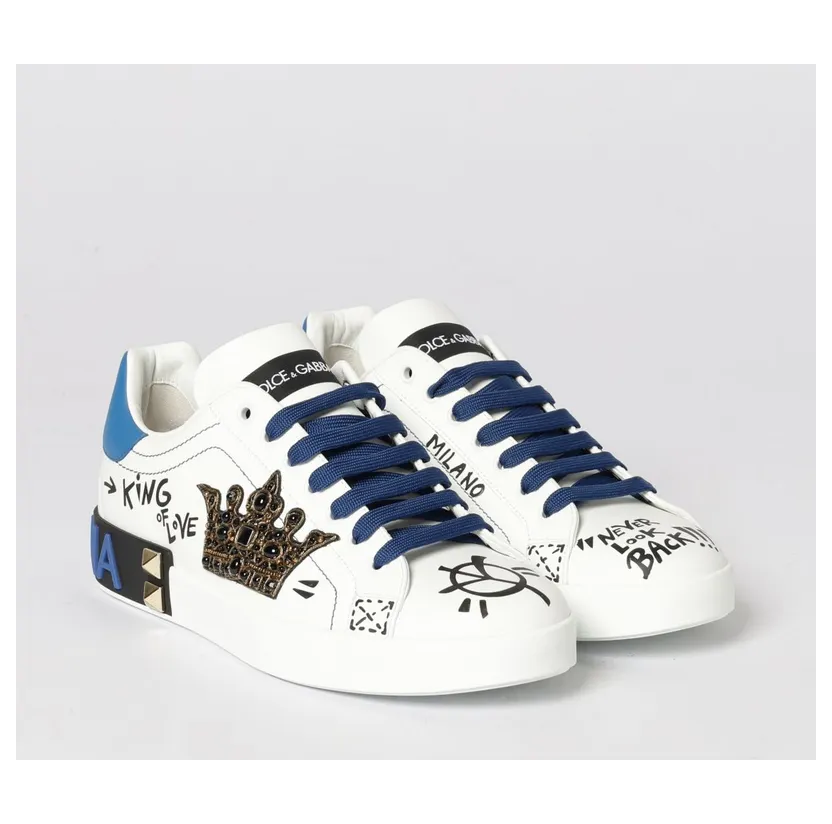Dolce & Gabbana Sneakers Gnawed Blue (CS1759A02198W921)