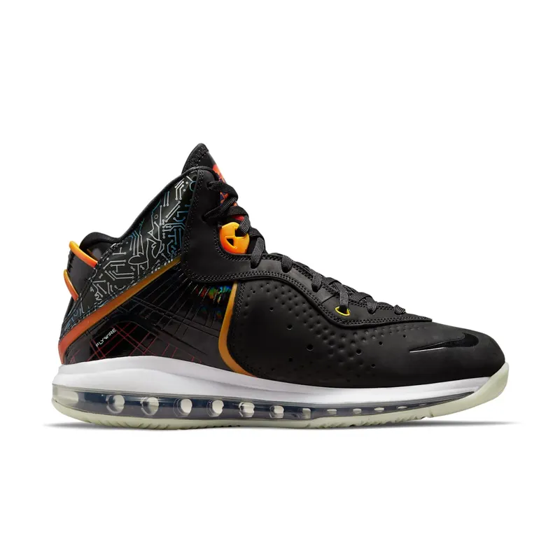 Nike LeBron 8 Space Jam (2021) – “Black / Black-white-multi-color” (DB1732-001)