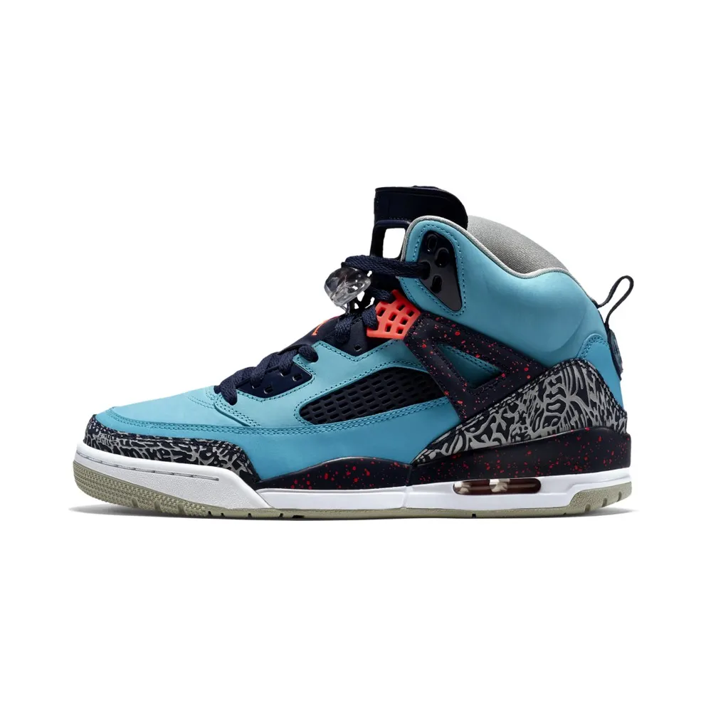 Jordan Spizike Turquoise Blue Turquoise Blue/Infrared 23-Midnight Navy-Neutral Grey (315371-408)