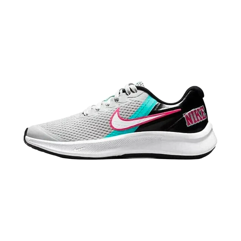 Nike Star Runner 3 SE PS “Grey Fog / Black / Hyper Pink / White” (DD1150-001)