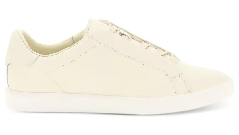 Boggi Milano Essence Sneakers aus gewaschenem Leder – Nude (BO26P070401)
