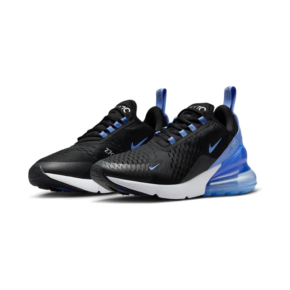 Nike Air Max 270 Black Metallic Silver Royal Pulse (AH6789-015)