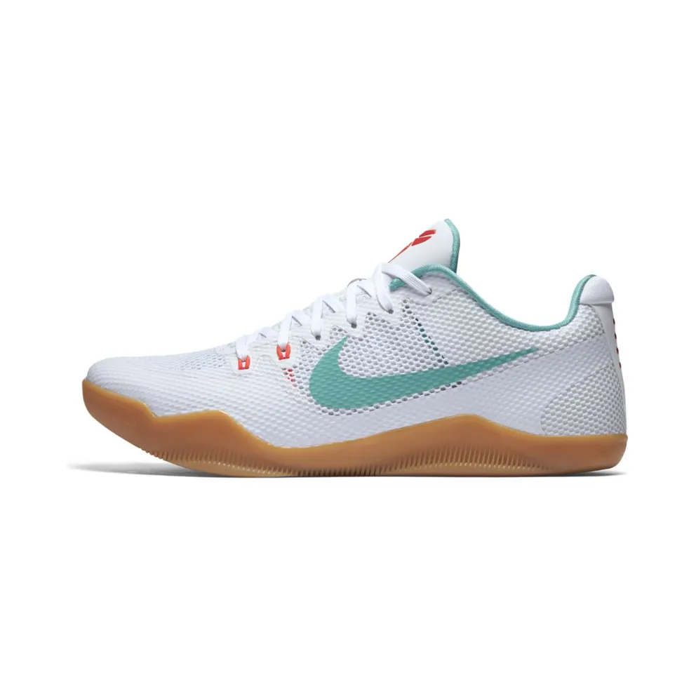 Nike Kobe 11 EM Low Summer Pack White/Washed Teal-Bright Crimson (836183-103)