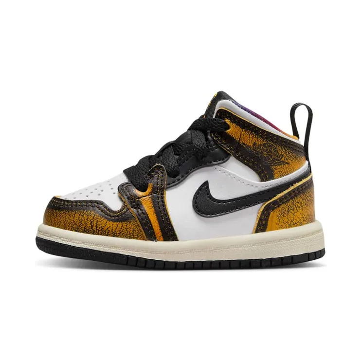 Jordan 1 Mid SE Orange Wear Away (DQ8420-071)