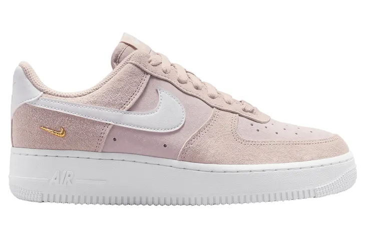 Nike Air Force 1 Low ’07 SE Silt Red Pink Foam Gold Mini Swoosh